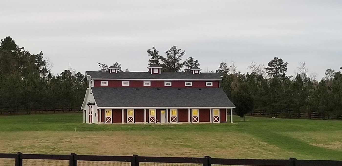Barn-style home exterior